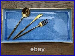 150 sets of stylish matte Gold Cutlery, for wedding or event catering