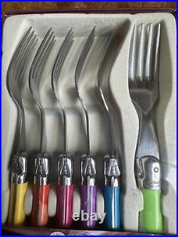 24 Piece Cutlery Set, High Quality LAGUIOLE Cutlery Set in sealed original trays