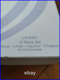 2 x Dartington CANNES. 32 Pieces In total. Cutlery Set. 18/10 Steel. Serves 8