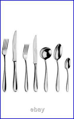 44 Piece Arthur Price Sophie Conran Rivelin S/Steel Cutlery Set Silver Luxury