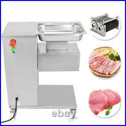 500KG Output 110V Meat Cutting Machine Meat Cutter Slicer withOne Set Blade
