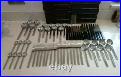 60 x Iconic David Mellor Odeon cutlery set pieces canteen 8 Person MCM Vintage