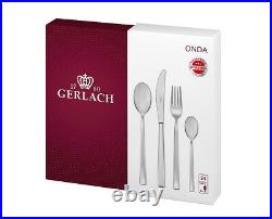 68 Pcs Cutlery Set Dining Utensils Tableware Gift Canteen Gerlach + 24 for FREE