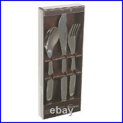 6 Piece Children Stylish Kitchen Stainless Steel Cutlery Set Tableware Dinning