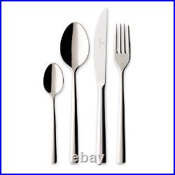 6x Villeroy & Boch Piemont 4 Piece Silver Cutlery Set