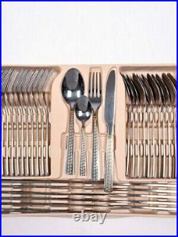 72 Piece Cutlery Set Stainless Steel 18/10 Bekker Tw-7272