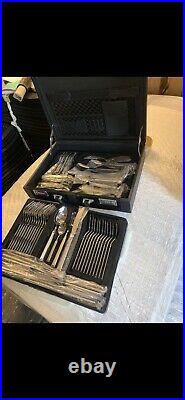 72 piece cutlery set Stainless Steel Never Been Used Brief Case Included