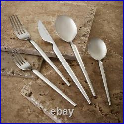84 Piece Cutlery Set for 12 People, Karaca Lady, 316+ Stainless Steel, Silver