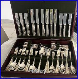 88 Piece Cutlery Set Sheffield Stainless Steel EPNS. A1