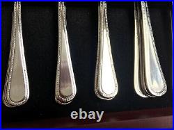 8 Place Arthur Price International cutlery set Bead Design (Boxed) VGC