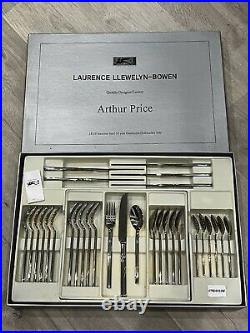 Arthur Price 44pc 10-10 stainless steel cutlery set Laurence Llewelyn-Bowen New