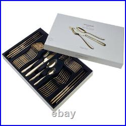 Arthur Price Cutlery Set 32 Piece Monsoon Champagne Mirage Stainless Steel