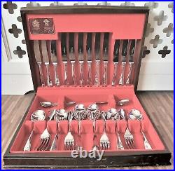 Arthur Price Old English Cutlery Canteen Vintage 44 Piece 6 Place Setting