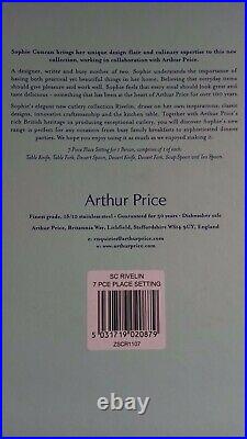 Arthur Price Sophie Conran Stainless Steel 58 Piece Cutlery sets (for 8 persons)