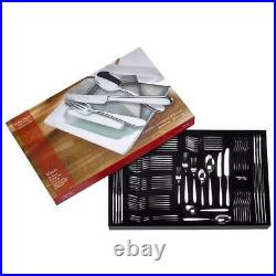 Arthur Price Vision 1810 Stainless Steel 76 Piece Cutlery Set 8 People Giftboxed