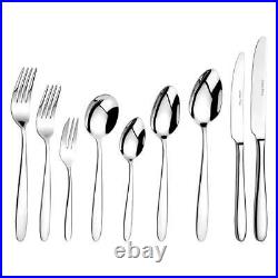 Arthur Price Vision 1810 Stainless Steel 76 Piece Cutlery Set 8 People Giftboxed