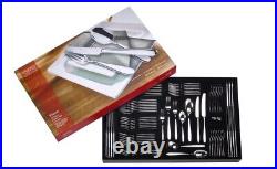 Arthur Price Vision 76 Piece 8 Person Cutlery Set, Silver. Boxed, brand new