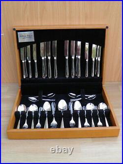 Arthur Price Willow 58 Piece 18/10 Stainless Steel Cutlery Canteen Set