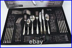 Arthur Price Willow Cutlery Set 42 Piece/6 Place Settings 1 fork missing