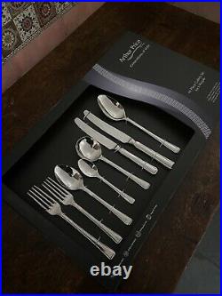 Arthur Price stainless steel cutlery set Harley 44 Pieces new in box
