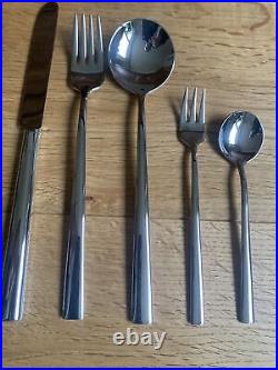 Auerhahn Omnia Stainless Steel Cutlery Polished 6 Person 30 Pieces Mint Unused
