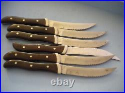BUCK USA Steak Knives x 6 finest steak knives on the planet! RRP $329