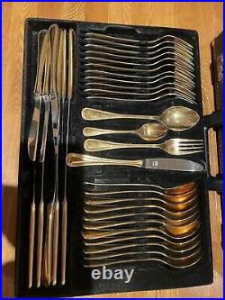Bestecke Solingen Full 70 Piece Gold Plated Cutlery Set