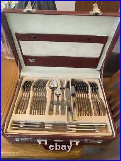 Bestecke solingen cutlery gold plated