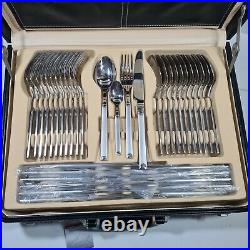 Besteckkoffer 18/10 Edelstahl Cutlery set 72 Piece Stainless Steel (RRP £864)