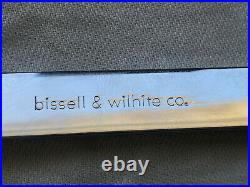 Bissell & Wilhite Xum Pattern Stainless Steel Serving Fork and Spoon Salad Set