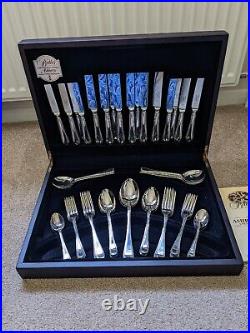 Canteen Of Cutlery George Butler Ashberry Stainless Steel 8 Place Settings