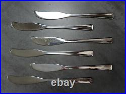 Christofle Cutlery Set Butter Spreaders Tea Knives Retro Mid Century Modern