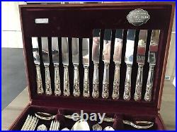 Cooper Ludlam Kings Design Silver Plated 44 Piece Canteen of Cutlery Set