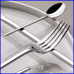 Cutlery Set for 12 People, Karaca Look, 84 Piece, 316+ Stainless Steel, Silver
