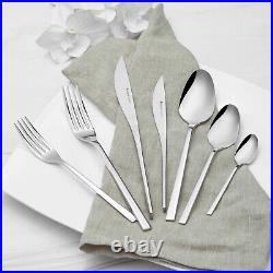 Cutlery Set for 12 People, Karaca New Everest, 84 Piece, Stainless Steel, Silver