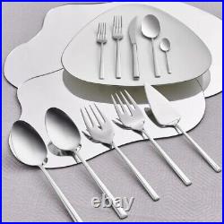 Cutlery Set for 12 People, Karaca Tivoli, 65 Piece, Stainless Steel, Silver