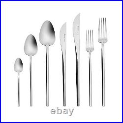 Cutlery Set for 12 People, Karaca Vibe, 84 Piece, Stainless Steel, Silver