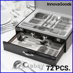 Cutlery set, Luxurious, High-Quality Complete, 72 PARTS, Perfect for Home and Gift