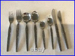 Cutlery stainless steel 79 pieces 12 person set VINTAGE. OC