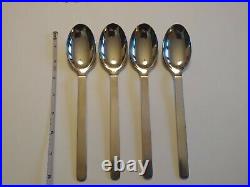 Danish Modern Dana Stainless Cutlery Flatware Set Denmark Knives Forks Spoons