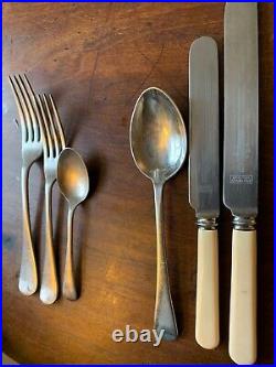 EPNS Antique Silver cutlery set, Sheffield, silver plate