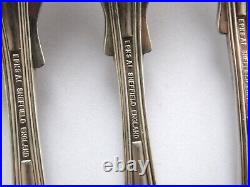 Elkington Sheffield Made A1 Silver Plated Kings Pattern 44 Piece Cutlery Set
