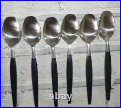 Gense Focus Deluxe Swedish 1950s Mid Century Cutlery 6 Place Settings 44 Pieces