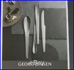 Georg Jensen, AJ Cutlery Set. Stainless Steel. 24 Pcs. Arne Jacobsen. 3355524