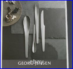 Georg Jensen, AJ Cutlery Set. Stainless Steel. 24 Pcs. Arne Jacobsen. 3355524