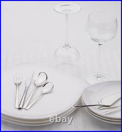 Gerlach Flames Cutlery Set 24 Pieces For 6 Persons Gloss Stainless Steel 24 Pcs