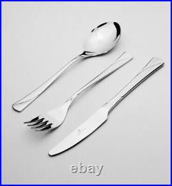 Gerlach Valor Cutlery Set 24 Pieces For 6 Persons Gloss Stainless Steel 24 Pcs