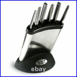 Global 7 Pcs Synergy Knife Block Set Rrp$955 Made In Japan