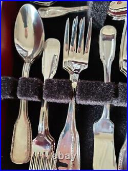Guy Degrenne unused 56 Piece Boxed'Orfevre' French Cutlery Set