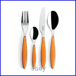 Guzzini Feeling Series Cutlery 24 Pieces Set Forks/Knives/Tablespoon/Teaspoons